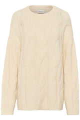 My Essential Wardrobe - Strik Pullover - Snow White - Will