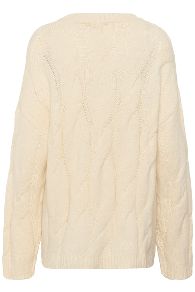 My Essential Wardrobe - Strik Pullover - Snow White - Will
