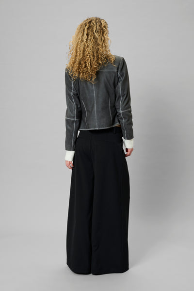 My Essential Wardrobe - Bukser - Black - Hace Vitta High Wide