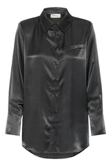 My Essential Wardrobe - Skjorte - Asphalt/Grey - Estelle