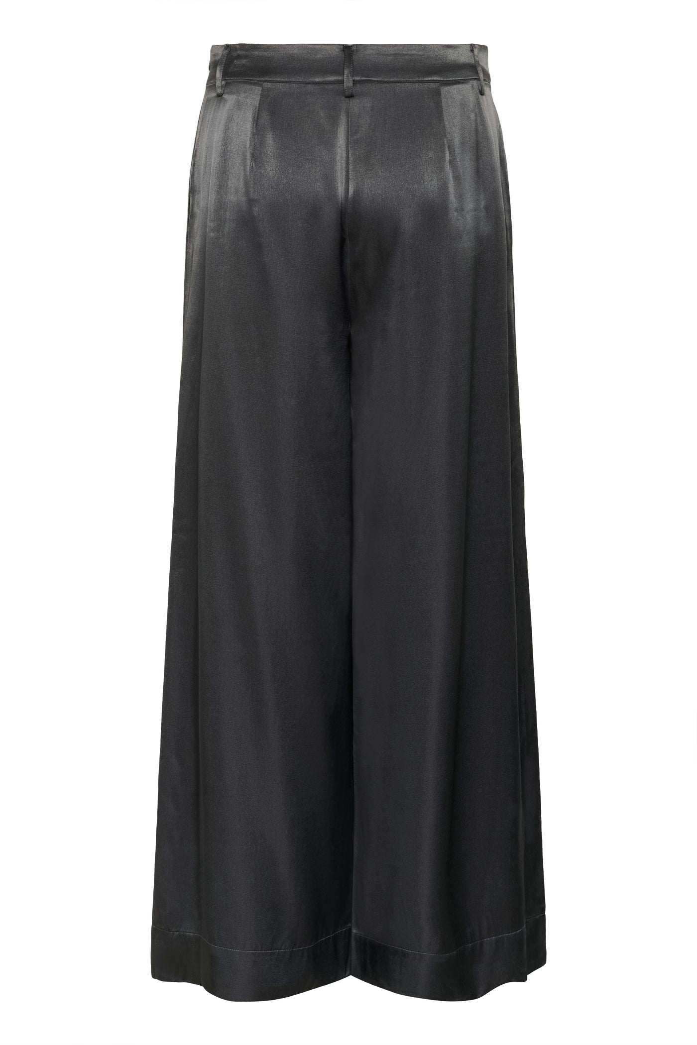 My Essential Wardrobe - Bukser - Asphalt/Grey - Estelle Wide
