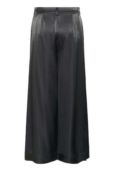 My Essential Wardrobe - Bukser - Asphalt/Grey - Estelle Wide