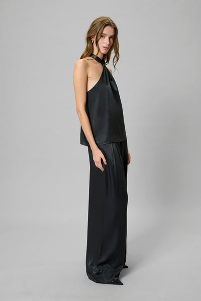 My Essential Wardrobe - Bukser - Asphalt/Grey - Estelle Wide