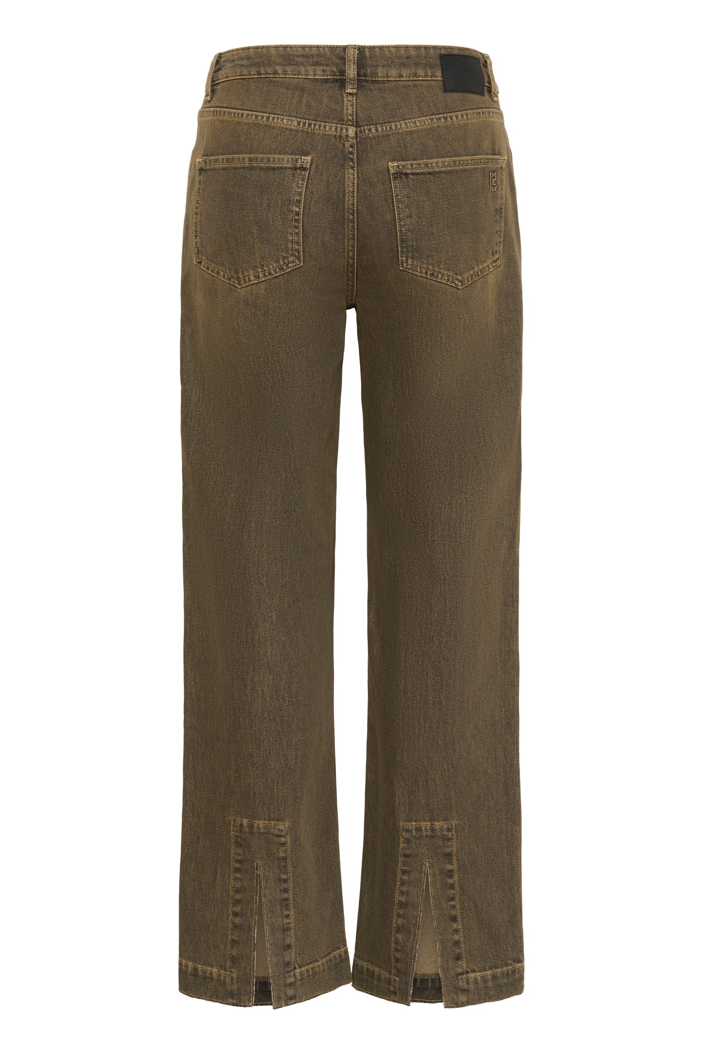 My Essential Wardrobe - Jeans - Amber Retro Wash Brown - Saba 139 High Straight Slit