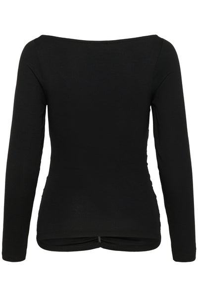 My Essential Wardrobe - Bluse - Sort - Giggo