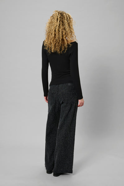 My Essential Wardrobe - Bluse - Sort - Giggo
