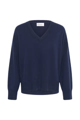 My Essential Wardrobe - Pullover - Dark Sapphire Blue - Jola