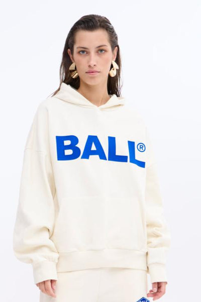 Ball original - Sweatshirt - Hvid/blå - Hammer hoodie