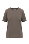 CC Heart - T-shirt - Dark mud - Basic regular