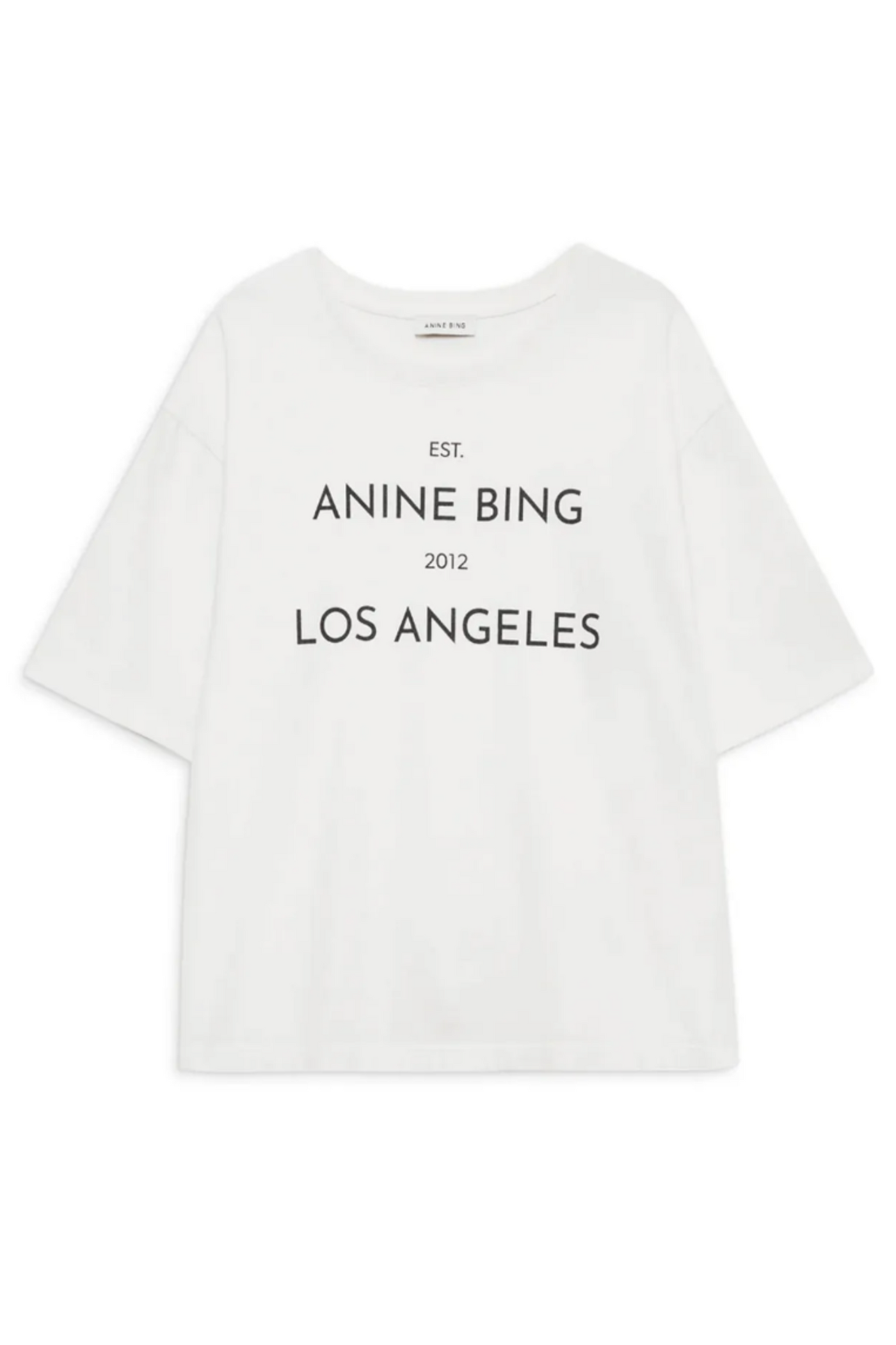 Anine Bing - Tshirt - Ivory - Rudy