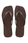Havaianas - Klipklapper - Dark Brown - Slim Square sss
