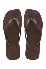 Havaianas - Flip flops - Dark Brown - Slim Square sss