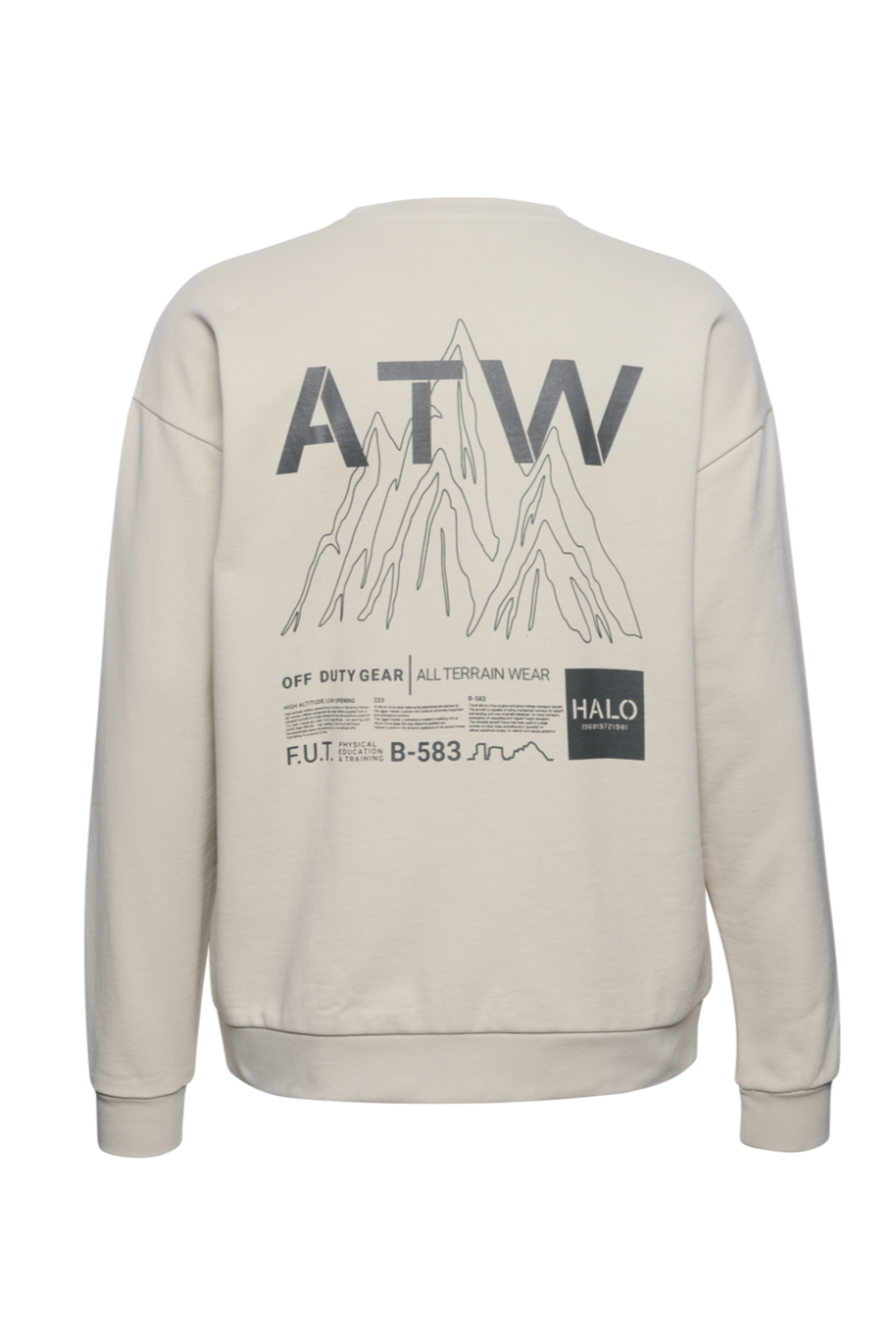 HALO - Sweatshirt - Silver Lining - Graphic crew 02