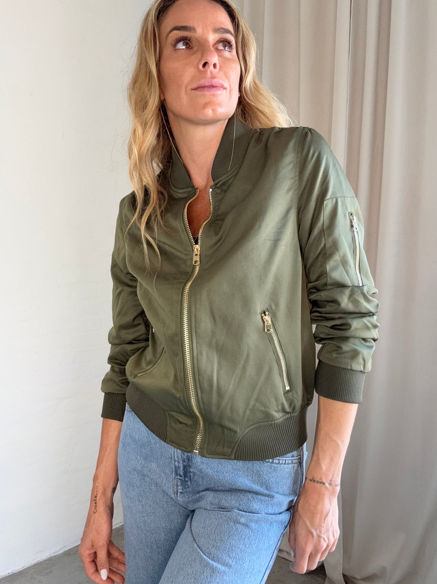 Sassy Copenhagen - Bomber jacket - Army green - Nora (small in size)