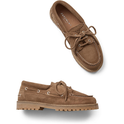 Pavement - Loafer - Taupe Suede - Marin Alvina Suede