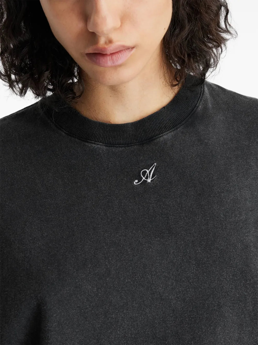 Axel Arigato - T-shirt - Black - Cosmo washed