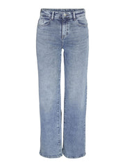 Light Blue Denim Jeans med vidde - Yolanda - Noisy May