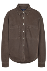 Noisy May - Jakke - Chocolate Brown - Nmalva