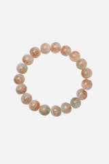Andcopenhagen  Jewelry - Armbånd - Glas perler - Green/peach - Dagmar