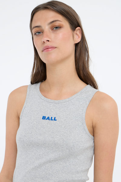 Logo Tank Top - Gray Baaltobelli - Ball Original