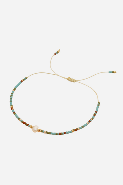 Pearl bracelet - Light green - Holly - Andcopenhagen