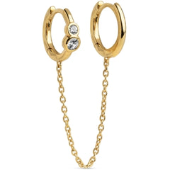 Enamel Copenhagen - Smykke - White cz - Nova chain One piece