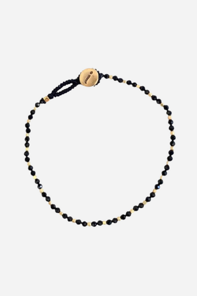 Ibu Jewels - Håndlavet perle armbånd - Lulu foam - Black