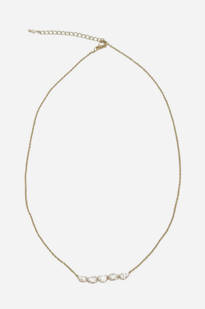 Andcopenhagen - Necklace - 18 carat gold-plated stainless steel - Cille