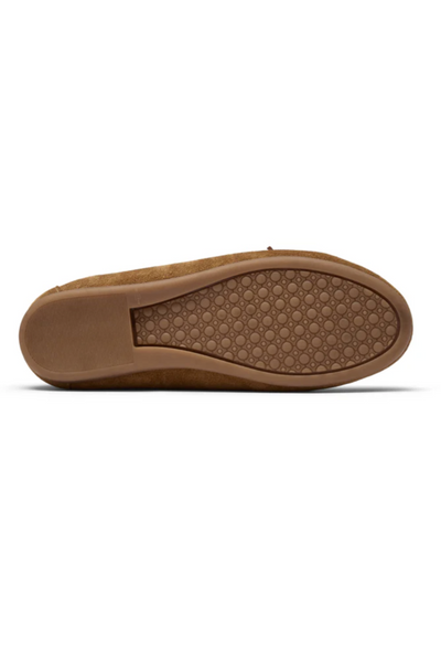 Pavement - Ballerina Loafers - Brown Suede - Navy