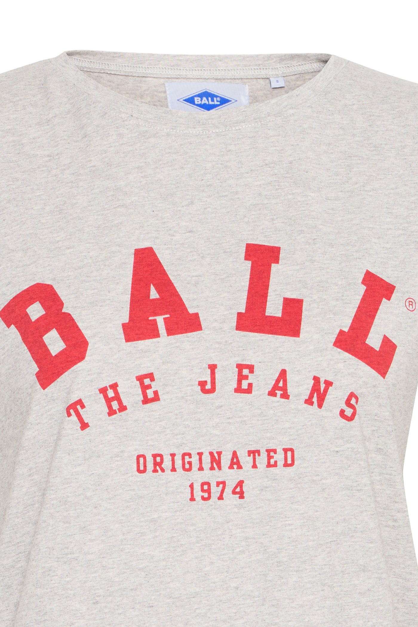 Ball Original - T-shirt - Grey melange - Bamaldini