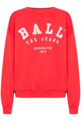 Ball original - Sweatshirt - Red - Bamaldini neck sweat