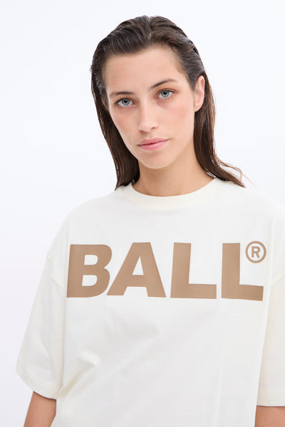 T-shirt - Off white - Ball cph tee - Ball Original