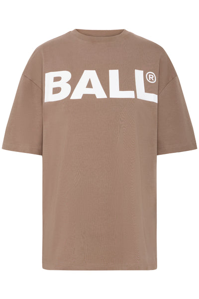 T-shirt - Brown - Ball cph tee - Ball Original