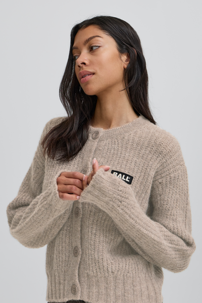 Ball Original - Cardigan - Vintage Khaki - Bastacy Rib