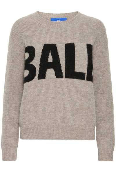Knitted sweater - Beige/pink - Bastacy - Ball original