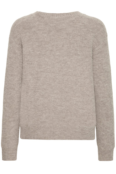 Knitted sweater - Beige/pink - Bastacy - Ball original