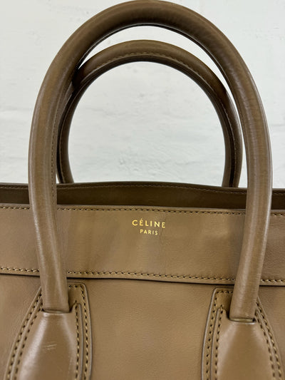 Celine - Pelle beige - Håndtaske - Secondhand