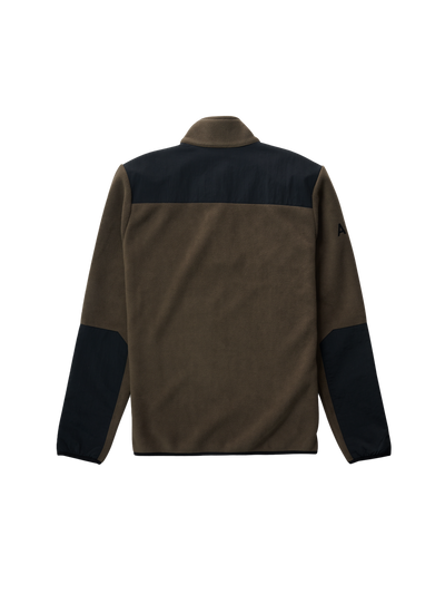 Halo - Fleece jakke -  Major Brown - Blocked Zip Fleece