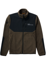 Halo - Fleece jakke -  Major Brown - Blocked Zip Fleece