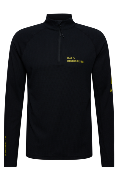 HALO - Trøje - Black - Sorona Half Zip