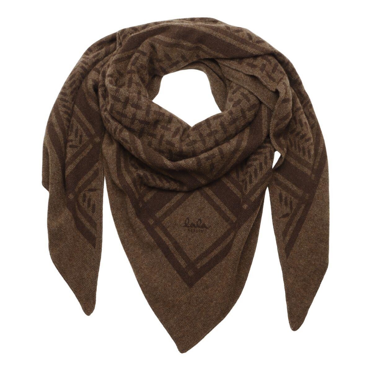 Lala Berlin - Cashmere tørklæde - Castagna - Trinity Classic M