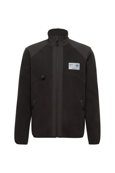 HALO - DBU Paneled Fleece Jakke - Raven