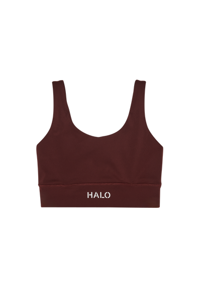 HALO - Sportsbh - Bitter Chocolate - Traning bra