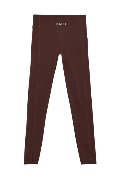 HALO - Leggings - Bitter Chocolate - Women training tights