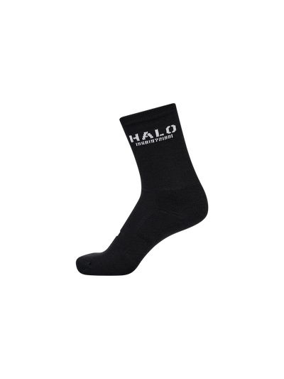 HALO - Strømper - 3pak - Black - Essential Cotton