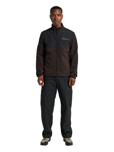 Halo - Fleece jakke -  Chocolate torte 8070 - Blocked Zip Fleece