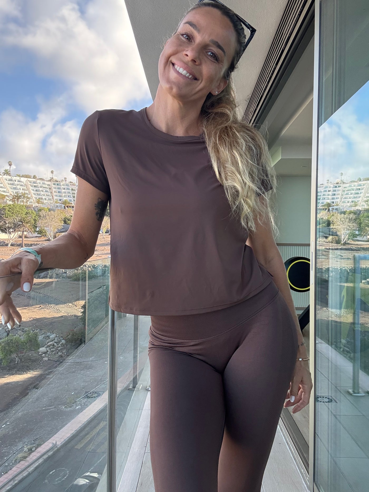 Sassy Copenhagen - Sports top - Brown - Bobo