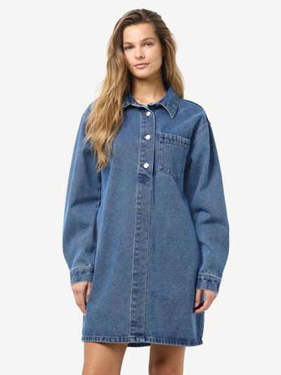 Noisy May - Denim kjole - Blue denim - Delilah