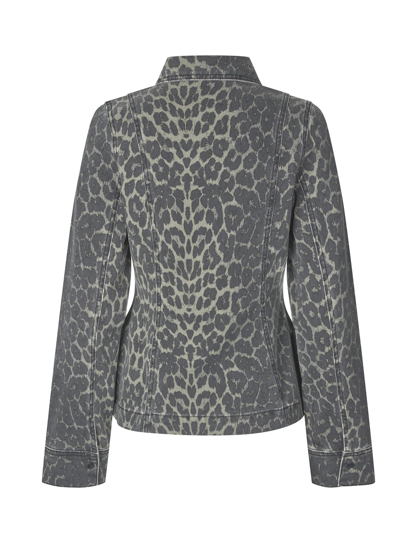 Leopard Denim Skjorte - Firola - Global Funk