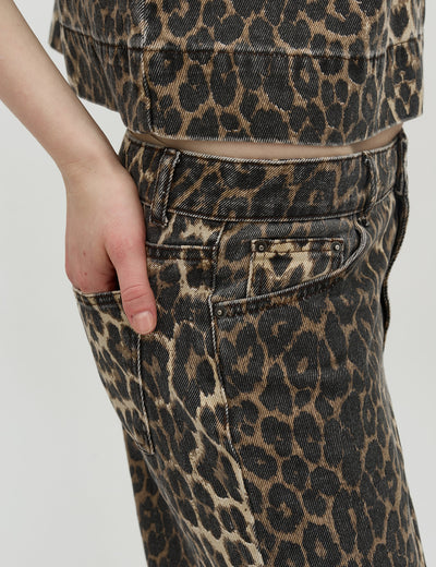 Leopard jeans - Cadlan rihne - Global Funk 